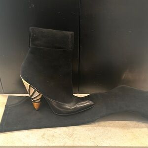 Givenchy Black Heeled Boots